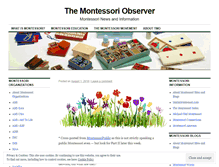 Tablet Screenshot of montessoriobserver.com